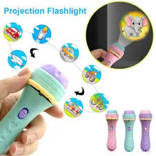 Hot Selling Projector Flashlight for Kids Early Childhood Educational Toy Birthday Gift Projector Torch for kids Multicolor