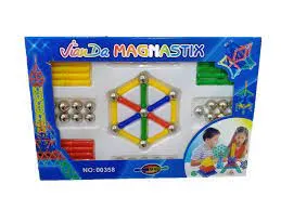 Magnetic Balls And Sticks Construction Set - 84 Pcs
