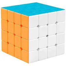 Original Rubiks Cube 4x4 stickerless and bright best quality fast speed large magic cube MoYu MeiLong or QiYi QY 4x4x4 Speed Cube