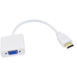 Hdmi to Vga converter HD/HQ Video Transmitting Compact and lightweight Supporting Resolution: 1080p/720p or lower 1x HDMI to VGA