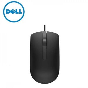 Dell MS116 Optical Mouse Wired Mouse Laser Mice 1000 Dpi Branded Mouse (TfZ)