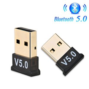 USB Bluetooth Adapter, Low Power USB Bluetooth 5.0 Adapter, Wireless Audio Music Stereo Receiver, Bluetooth 5.0 Dongle, Bluetooth 5.0 USB Adapter for PC for Desktop, Laptop