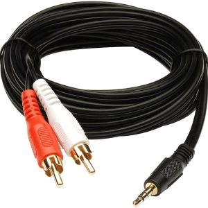 2in1 Audio AUX Cable, 1.5 meter Online at Best Price (SF)