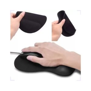 Mouse Pad Ergonômico C/ Apoio Gel Punho Pulso Confort Eletrostock Mouse Pad (SZ)