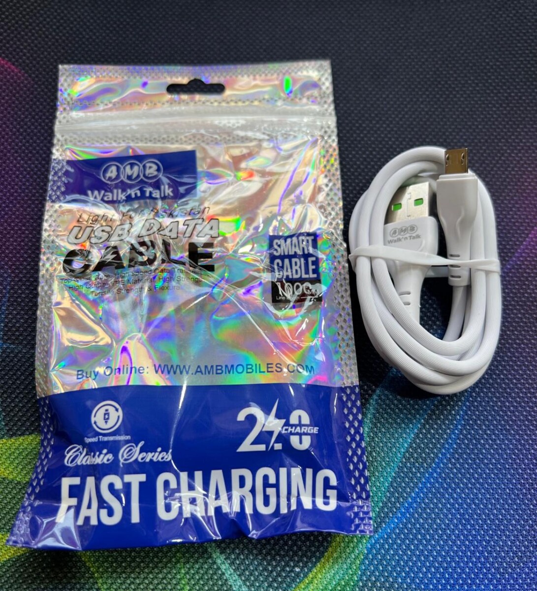 AMB Walk Talk USB Data, Smart, FAST Charging Cabil (OOZ)