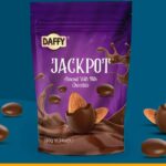 DAFFY, Jackpot Almond With Milk, Chocolate 180g (fFZ)