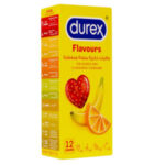 Durex Condoms Coloured and Flavoured Fruit Flavoured Condoms 12s