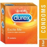 Durex Excite Me Dotted Textured Condoms
