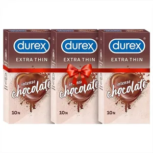 Durex Extra Thin Intense Chocolate Flavoured Condoms