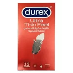 Durex Feel Ultra Thin Condoms, 12
