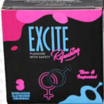 Excite Refreshing Bubblegum Flavored Condoms
