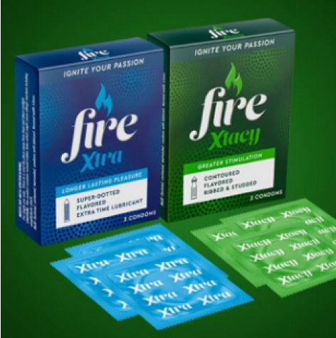 Fire Xtacy Condoms 1pack