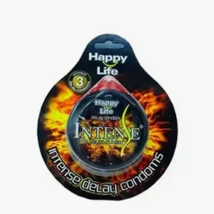 Happy Life Condoms Intense Delay 3 Pcs