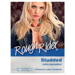 Rough Rider Studded Condoms 3,s Pack condom