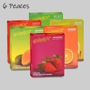 Simplex Flavoured Condom (Pack of 6) - Image 2