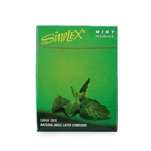 Simplex Mint Flavoured Condoms - Pack of 12