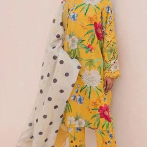 Baroque - 3PC Lawn Digtial Printed Suit
