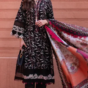 Maria.b - 3PC Lawn Embroidered Suit