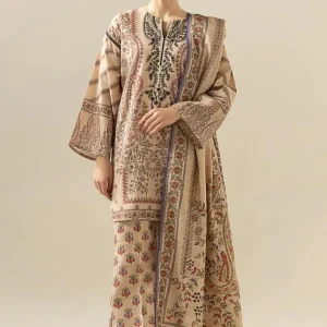 3 Piece - Digital Printed Lawn Suit