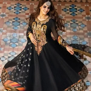 Asim Jofa - 3PC Embroidered Lawn Frock