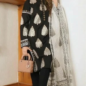 Maria.B - 3PC Embroidered Lawn Suit