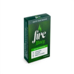 Xtacy Fire Green Contoured Condom - 3 Pieces