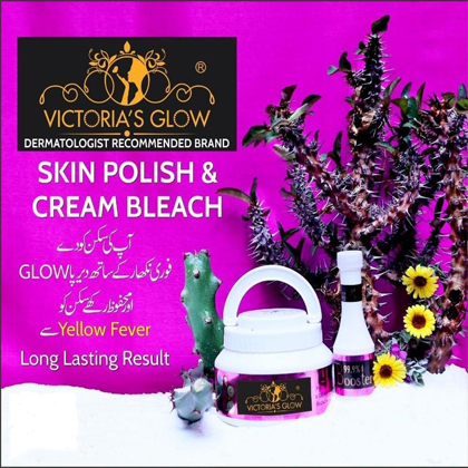 Skin Polish And Bleach Cream - Pack Of 2