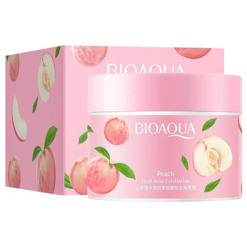 Peach Extract Fruit Acid Exfoliation Scrub,140g