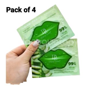Aloe Vera Collagen Moisturizing Lip mask - Pack of 4