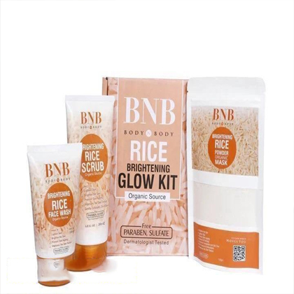 Rice Whitening And Glowing Facial Kit - Image 3