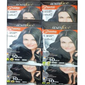 Hair Color Natural Black Pack Of 6