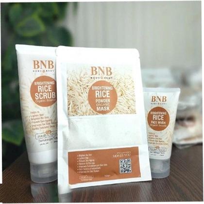 Rice whitening And Glowing Facial Kit