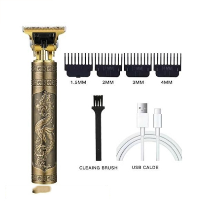 Professsional T9 Trimmer With Beard Comb For Men's - Image 4