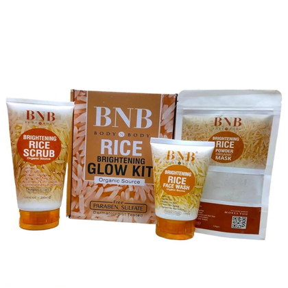 Rice Whitening And Glowing Facial Kit - Image 3
