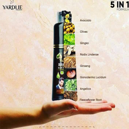 Dark Brown Hair Color Shampoo UK Based Formula 200ml - Image 3