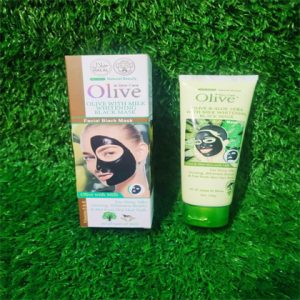 Olivea With Milk Whitening Black Face Mask