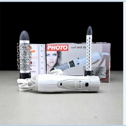 (3 In 1) hair Dryer; Curler Kit