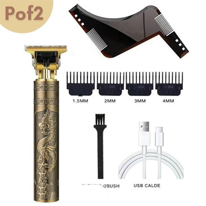 Professsional T9 Trimmer With Beard Comb For Men's - Image 3