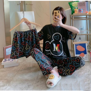 Girls Wear 3 in 1 Korean Loungewear Night Suit For Girls & Women