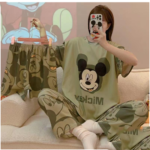 Girls Wear 3 in 1 Korean Loungewear Night Suit For Girls & Women