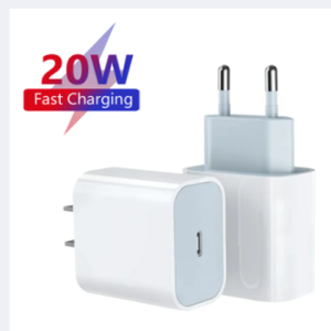 For iphonePD 20W USB Phone Charger Fast Charger for iPhone iPad Samsung OnePlus Wall Quick Charge Adapter TypeC Cable EUUS Plug
