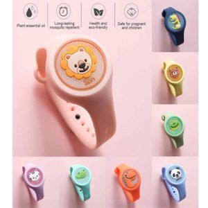 Kids Mosquito Repellent Watch With Led Lights(Random Design)