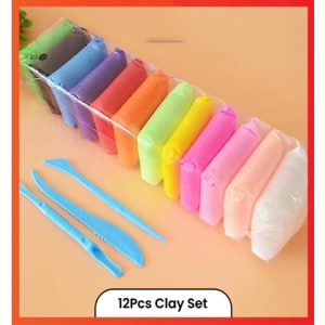 Pack of 12 Colors Foam Clay Dough