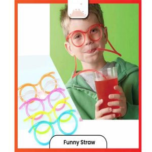 Soft Plastic Straw Flexible Glasses Drinking Straw