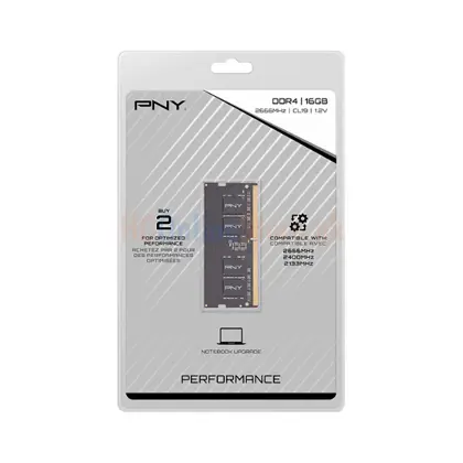 PNY 16GB DDR4 2666MHz Laptop Ram MN16GSD42666