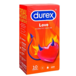 Durex Love Close Fit Easy On Condoms, 10-Pack