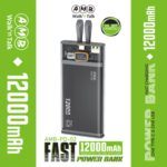 AMB Power Bank 12000mAh AMB PD-02 (PD 22.5Watt)