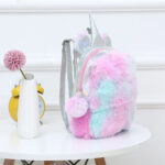 Rainbow Plush Unicorn Backpack