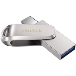 SanDisk 256GB Ultra Dual Drive Luxe USB Type-C Flash Drive