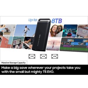 Samsung Portable SSD T5 EVO USB 3.2 4TB  Black